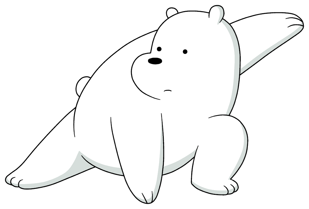 곰툴즈 마스코트 흰곰